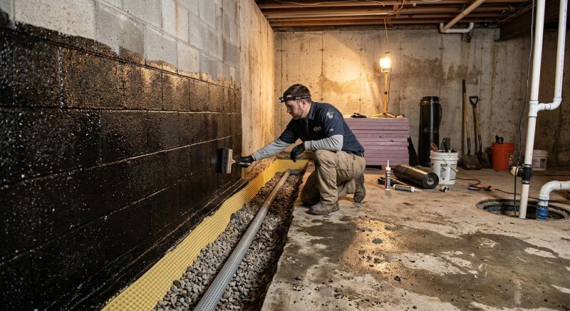 Basement Walls Waterproofing in Fort Wayne, IN
