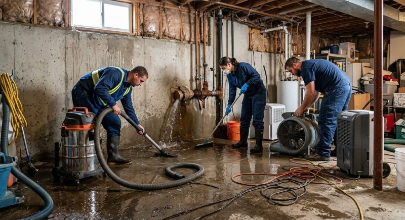 Basement Water Cleanup in Phoenix, AZ