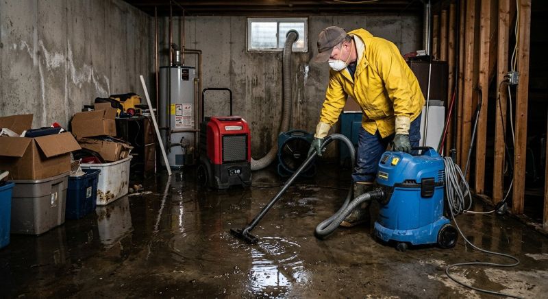 Basement Water Removal in Phoenix, AZ