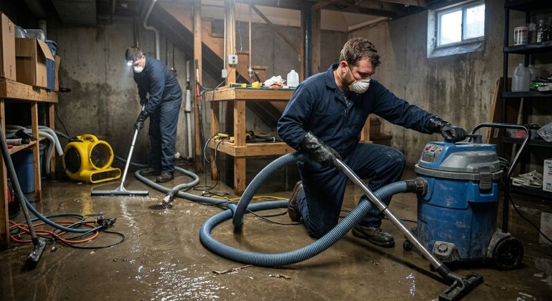 Crawlspace Water Restoration in Chandler, AZ