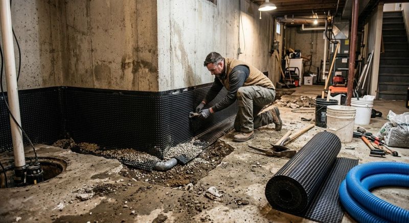 Foundation Leak Repair in Grand Rapids, MI