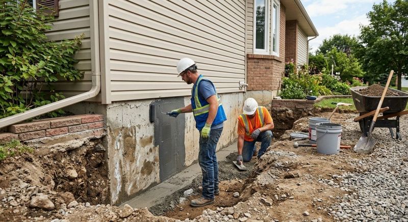 Foundation Waterproofing in Fredericksburg, VA