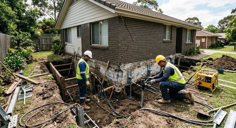 Residential Foundation Repair in Columbus, OH