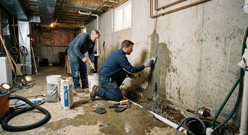 Wet Basement Repair in Fort Wayne, IN