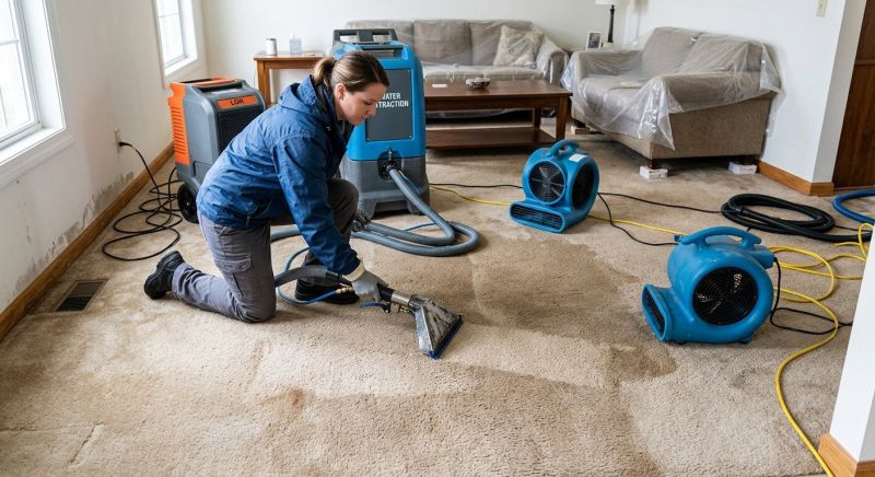 Wet Carpet Restoration in Phoenix, AZ
